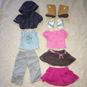 American girl doll clothes (KEEP SWIPING)